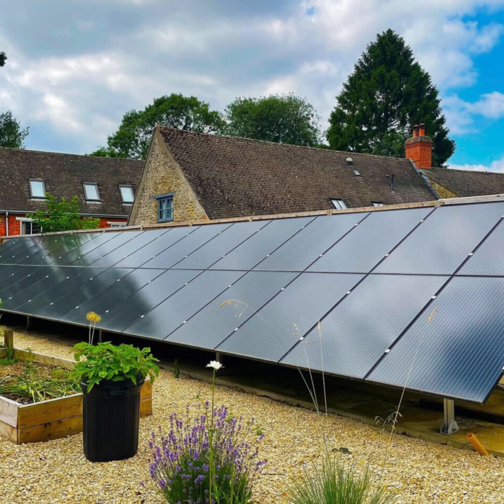 Ground Array Installation AONB Ground Array Case Study | Aspey Energy